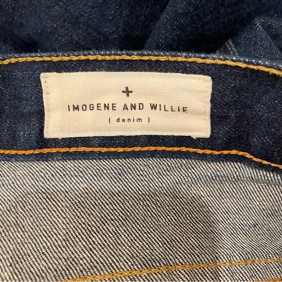 Imogene + Willie Indigo Selvage Rinse Blue Denim Jeans 27 - Picture 8 of 9